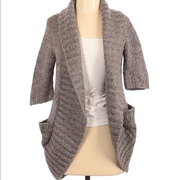 UO Pins And Needles Wool Mohair Cardigan Sweater - Picture 4 of 6